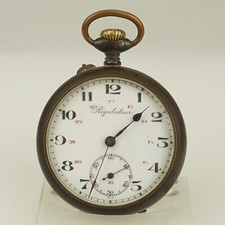 Rare REGULATEUR Pocket Watch Men's no fusee duplex chronometer repeater RAR