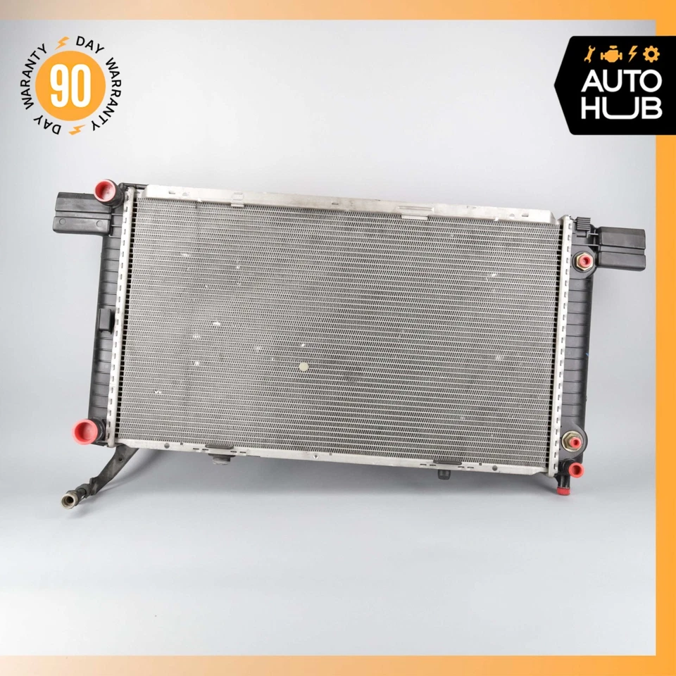 92-94 Mercedes R129 300SL SL320 Motor Refrigeración Radiador Aire A/C Condensador OEM Foto 3 de 4