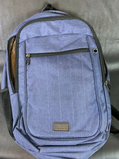 Backpack for College Travel Business Laptop Backpack with USB Charging Blue