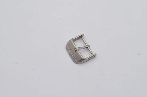 TISSOT LEDER ARMBAND DORNSCHLIESSE 20MM VINTAGE STAHL - 第 1/1 張圖片