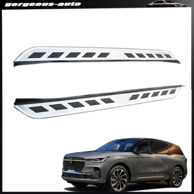 Fits Lincoln Nautilus 2023 2024 Fixed Running Boards Nerf Bar Side Steps Pedals