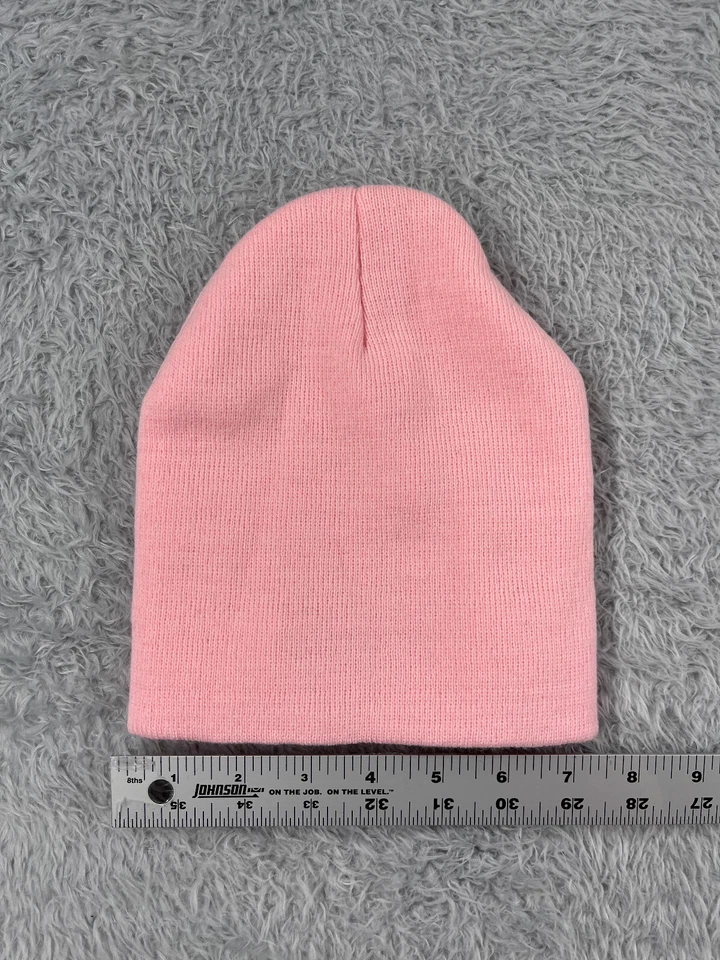 McMaster Electric Co. Gorro Toque Adulto Talla Única Rosa Tejido 100% Acrílico Cubierta Foto 4 de 4