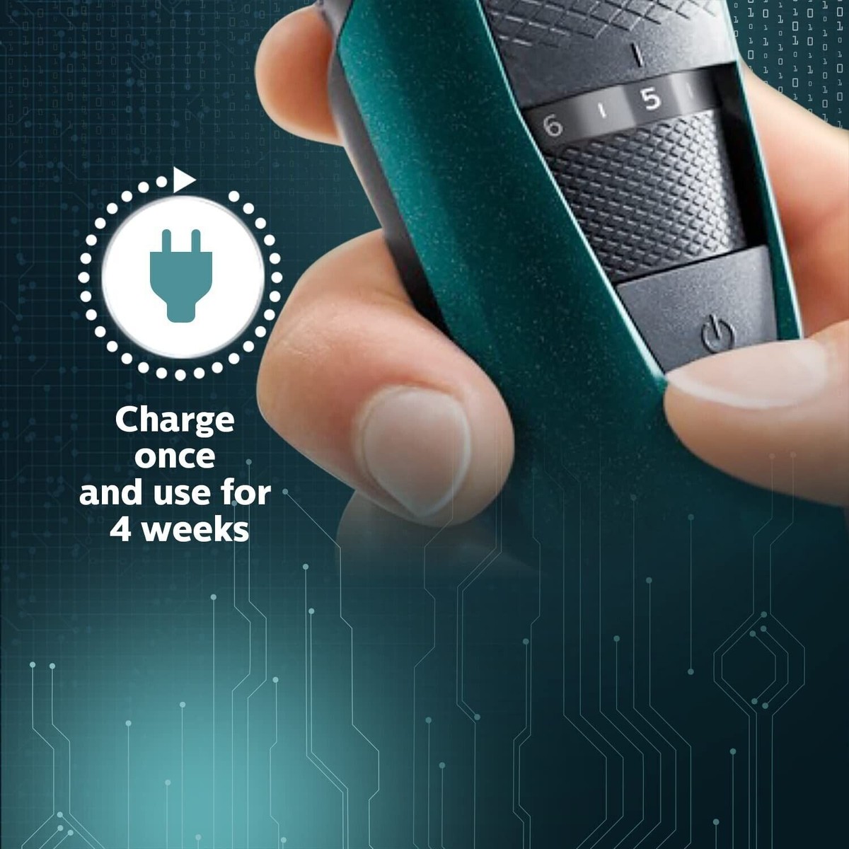 PHILIPS BT3231/15 Smart Beard Trimmer Power Adapt Technology For Precise triming | eBay
