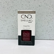 CND Shellac UV LED Gel Nail Polish - Rouge Rite #90869
