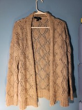 Forever 21 Womens Gray Knit Cardigan Size M
