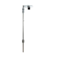Gate Drop Bolt 800mm with Bracket / Garage Door Lockable Long Drop Bolt