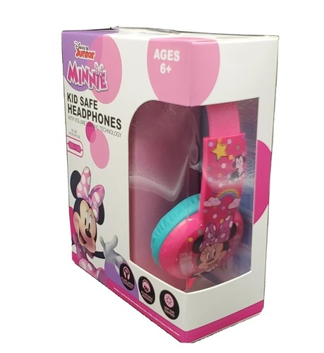 Kid Safe Disney© Minnie Mouse Headphones with Volume Limit Technology - Picture 3 of 5