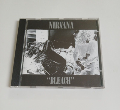 NIRVANA BLEACH CD 1ST PRESS TUPELO UK 1989 TUPCD6 NEAR MINT