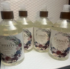 SJ VINTAGE ROSE HAND WASH (4 PIECES )16FL OZ FAMILY WHERE LIFE BEGINS &LOVE