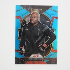 Derek Brunson Concourse Light Blue Prizm /249 - 2023 Panini Select UFC #62