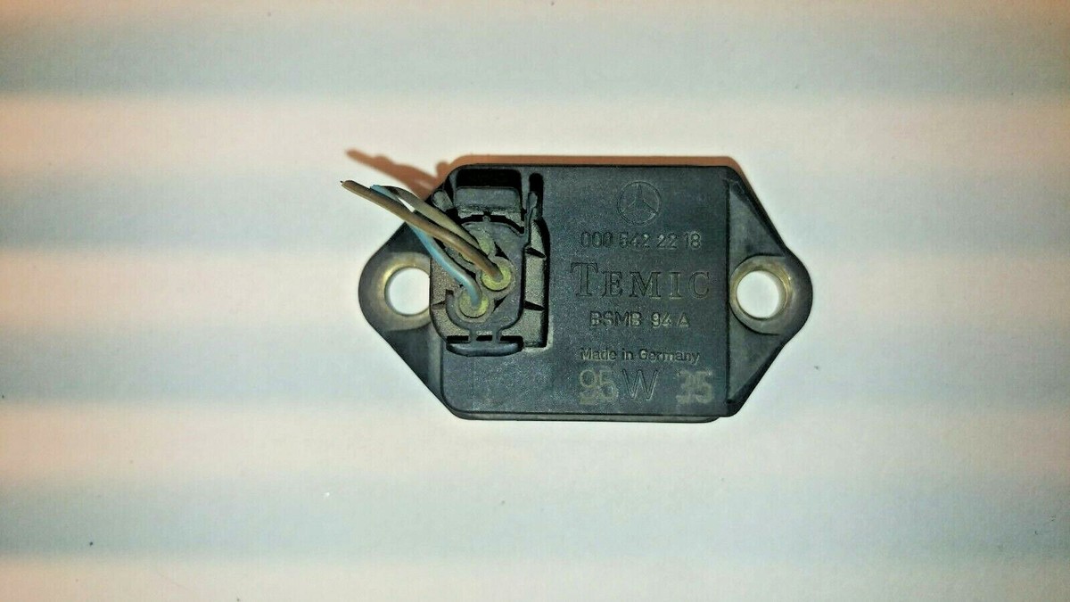 S600 1996 YAW ACCELERATION SPEED SENSOR 0005422218 TEMIC | eBay