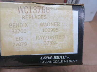 WHEEL CYLINDER SET of 2 CONI-SEAL # WC13766 NOS UNUSED HYDRAULIC CONI SEAL BRAND