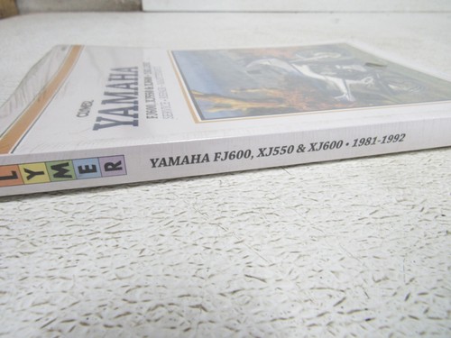 1981-1992 YAMAHA FJ600 XJ550 XJ600 CLYMER SERVICE REPAIR MANUAL NEW M387 #DD14 - Picture 5 of 8