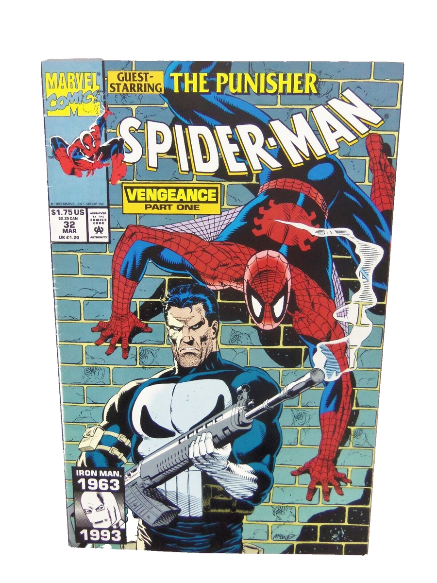 Spider-Man The Punisher Vengeance Part One #32 March 1993 Marvel