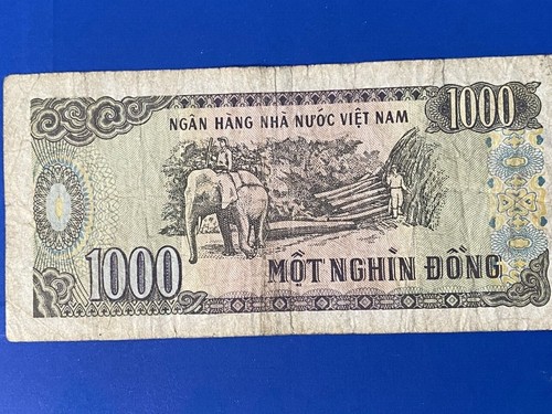 Vietnam 1000 Banknote - Picture 4 of 4