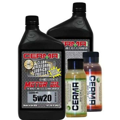 Cerma STM-3 Ceramic Synthetic Oil Package 15000 Mile Gas Engine Treatment SiC