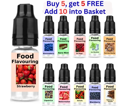 OCEANEVO 30ML Liquid Food Flavour Highly Concentrated Strong Flavouring Cakes Sweet Shake
