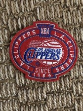 VINTAGE NBA LOS ANGELES CLIPPERS SEW ON PATCH 3 1/4  