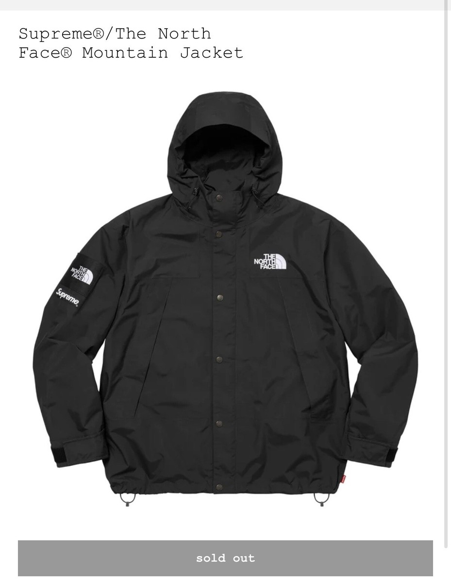 値下げ可 Mサイズ supreme north face コラボパーカー（THE