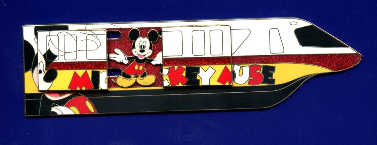 WDW Disney World Magical Monorail Mickey Mouse Jumbo Slider Boxed