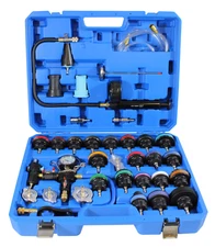 Kühlsystem Diagnose Satz Kühlsystemtester Wassertank Lecksucher Prüfgerät 33tlg