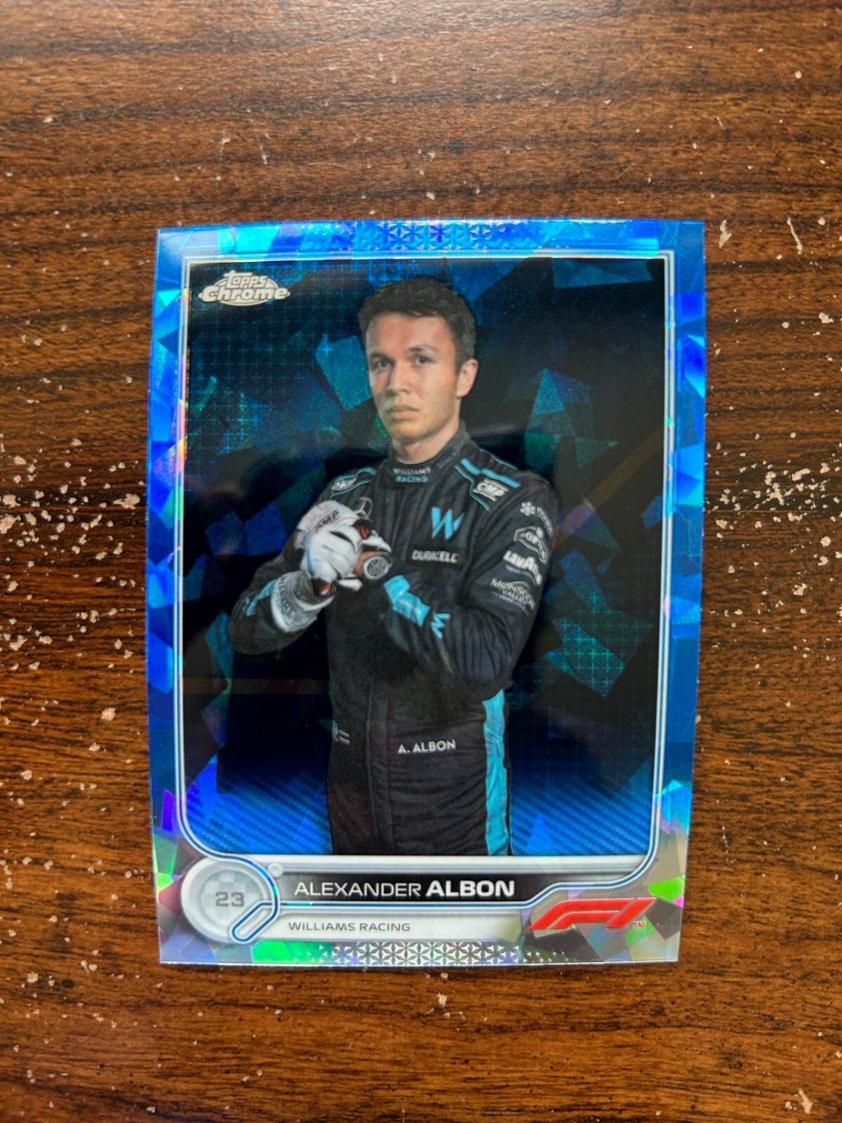 Alexander Albon, Portrait #54 - 2022 Topps Chrome Formula 1 Sapphire Edition