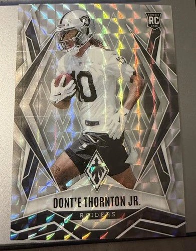 2025 Panini Phoenix Football Ash Pyramids Dont'e Thornton Jr. #204