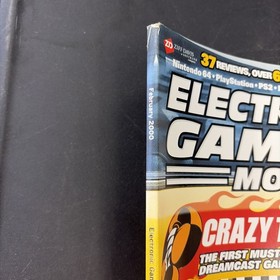 EGM Magazine - Issue 123 - Crazy Taxi Feb 2000 Dreamcast Pokemon Gold