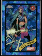 Hellrune Topps 2025 Topps Chrome Sapphire Edition Marvel #199