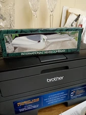 International Silver Company Silverplate ROYAL PLUME Ice Scoop New In Box