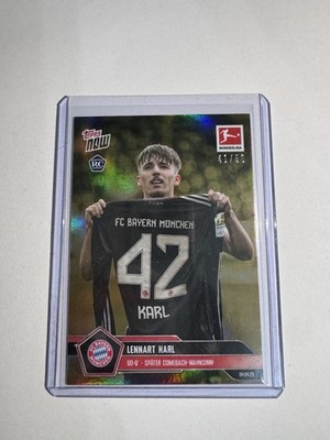 Topps Now Bundesliga Lennart Karl FC Bayern München 90+9 Comeback Wahnsinn /50
