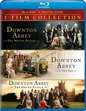 Downton Abbey 3-Film Collection - Blu-ray + Digital Blu-ray  NEW