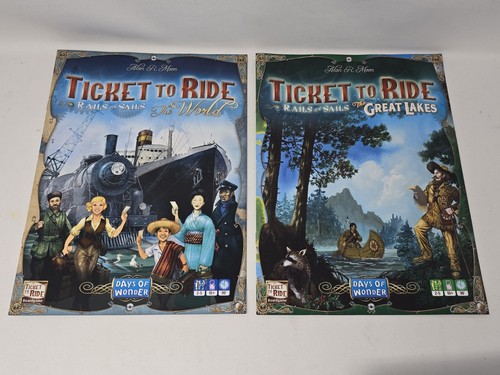 Zug um Zug: Schienen & Segel - Brettspiel von Days of Wonder, 100% vollständig, sehr guter Zustand - Bild 11 von 11