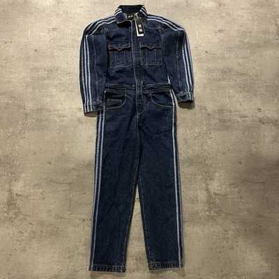 Adidas Originals Jeans Denim Snap Boiler Suit IVY PARK Beyonce