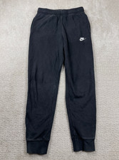 Nike Sweatpants Mens Small Black Sportswear Club Fleece Jogger Drawstring BV2671