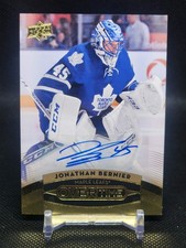 2015-16 Upper Deck Overtime Jonathan Bernier Auto SSP #89