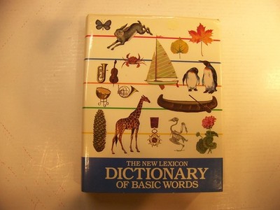 THE NEW LEXICON DICTIONARY OF BASIC WORDS - Color  Like New, HC, DJ  [Free H&S]