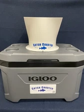 52 qt. CatchCounter MegaCool counting cooler!  Tactical Grey!