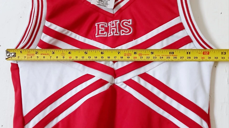 Костюм черлидинга Disney для детей от 7 до 8 лет красный наряд для девочек - Изображение 4 из 4