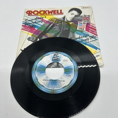 Rockwell-Somebody´s watching me 7'' Vinyl-1983 Germany-Motown-ZB 69141