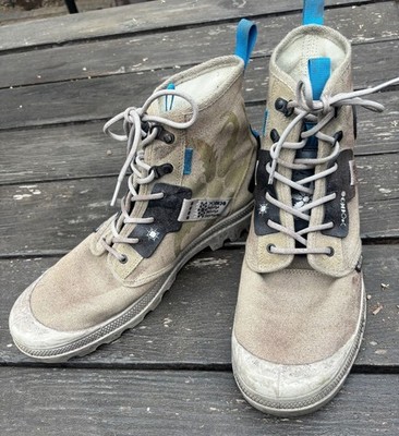 Palladium x Destiny 2The Witch Queen Pampa Canvas Boots Dune Khaki Mens Size 13