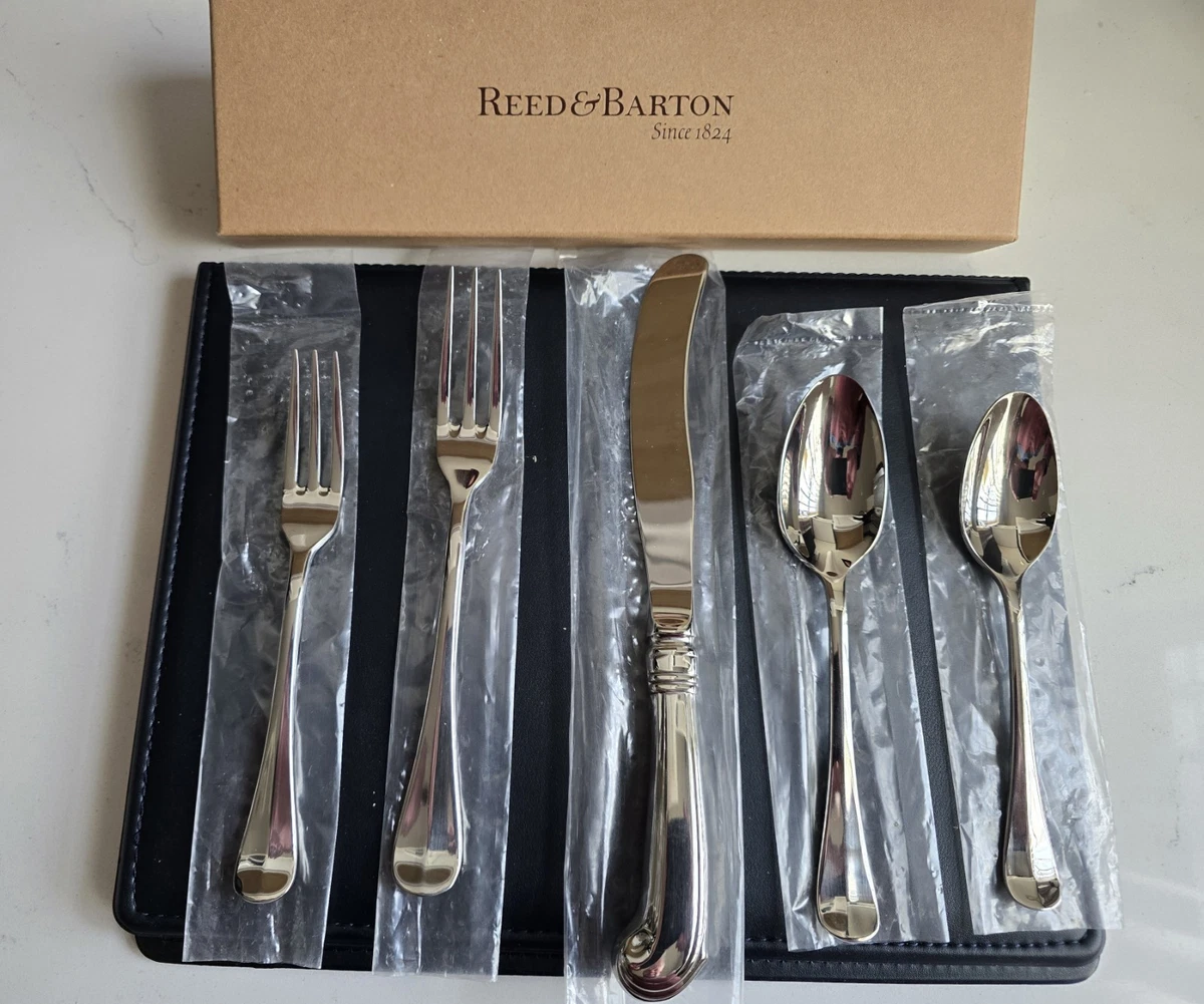 MARI様　純銀スープスプーン　2本　Reed & Barton Reed-Barton-Stainless-1800-