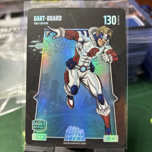 2026 Bo Jackson Battle Arena Dart-Board Jaxson Dart Ice Foil SP BF-190
