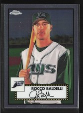2021 Topps Chrome Platinum Anniversary #571 Rocco Baldelli Tampa Bay Devil Rays
