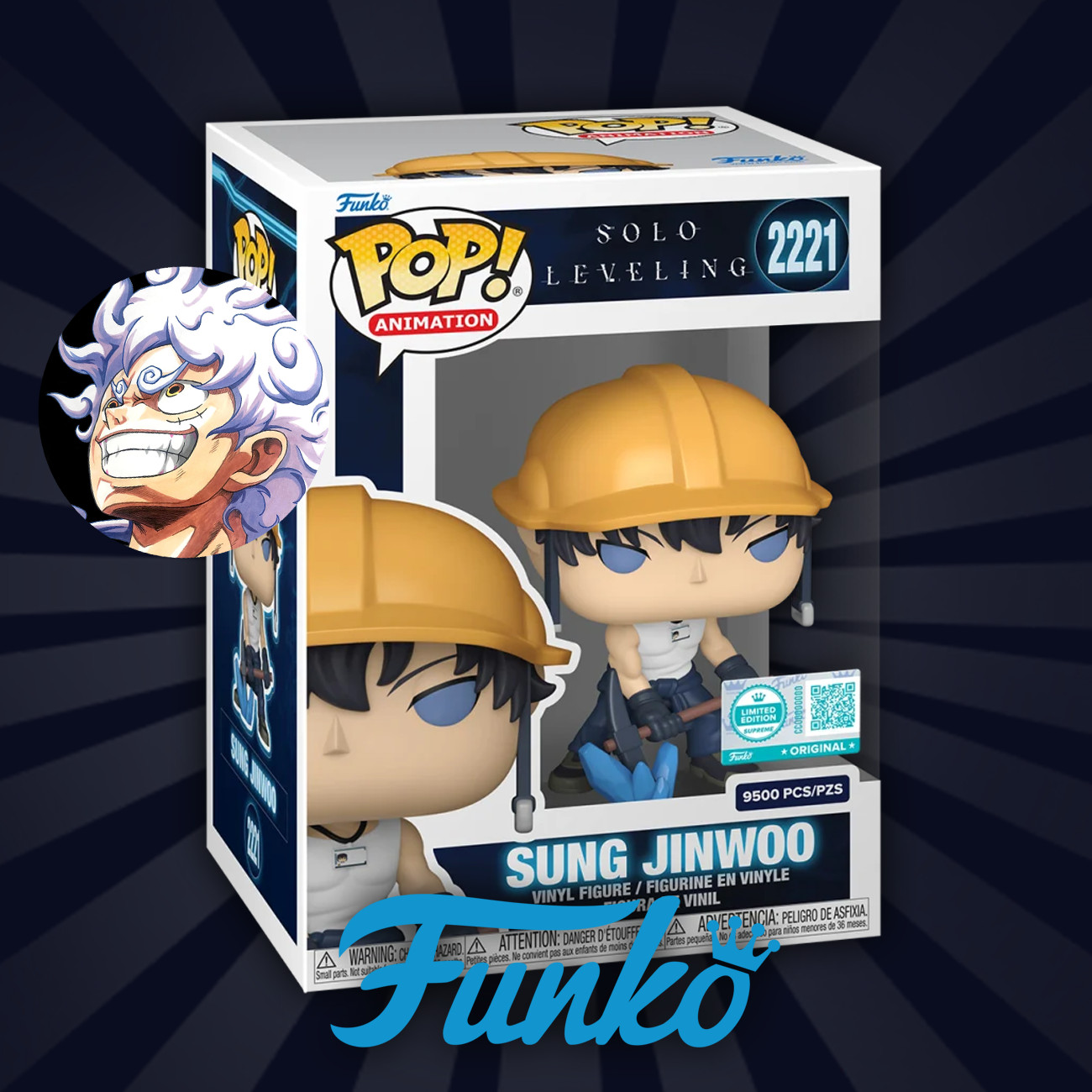 Funko Pop! Solo Leveling Sung Jinwoo Mining 2221 Limited Edition - 24h ship