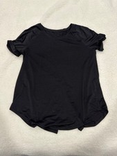 Lululemon Short sleeve top - size 6 - can tie in the back