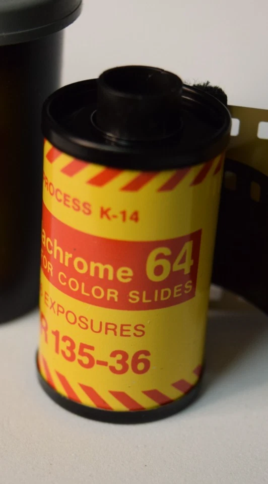 Película, Kodak, Kodachrome64, color, diapositivas, KR-135-36, caducada, 35 mm, vintage Foto 2 de 3