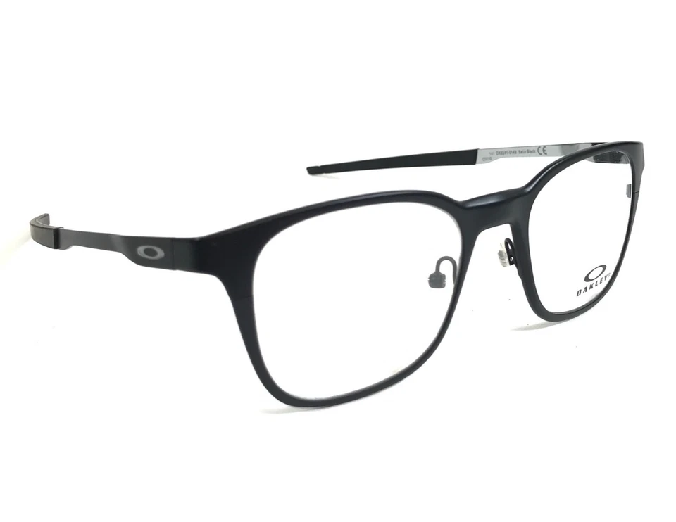 Monturas de gafas Oakley plano base R OX3241-0149 negro satinado cuadrado 49-19-141 Foto 4 de 4