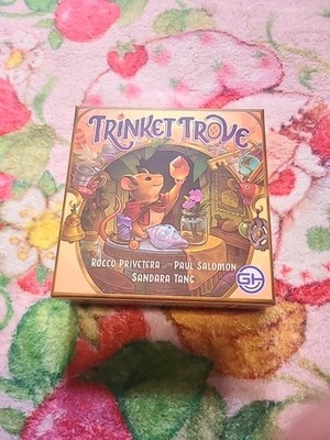 Trinket Trove Card/ Board Game - LN !!