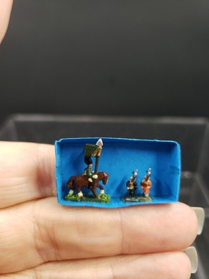Micro Miniature Hand Painted Metal Toy Soldier 1:12 Scale SET #3